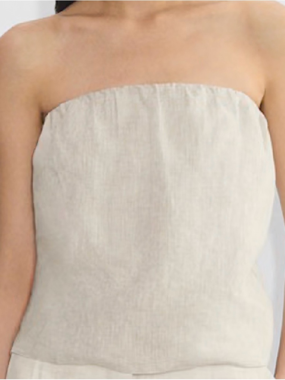 Babaton - Midtown Linen Tube Top